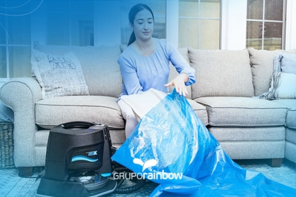 Aspirador Rainbow, limpeza a vácuo em casa. Veja como é fácil manter a sua casa mais higienizada com o Rainbow