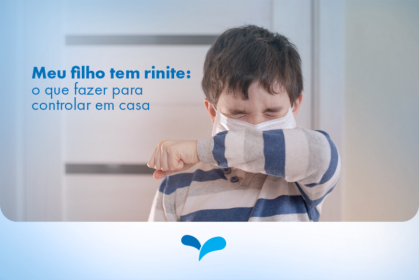 Meu filho tem rinite: o que fazer para controlar em casa