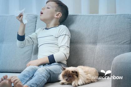 COMO SABER SE MEU FILHO TEM ALERGIA A ANIMAIS?